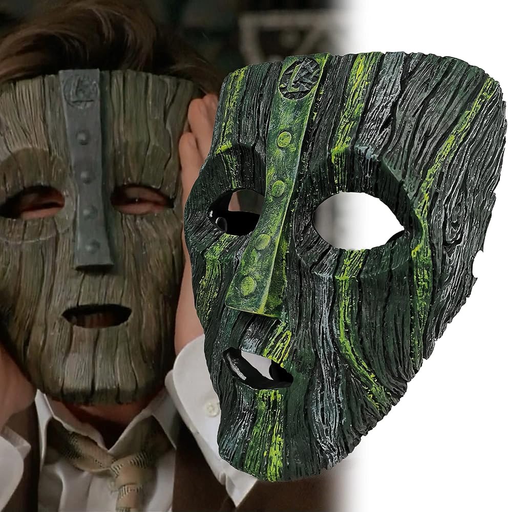 The Mask: Official Mask of Loki Replica – 1994 Jim Carrey Movie Prop Collectible